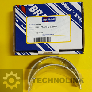 5I7784 Вкладыши коренные 0.25мм Caterpillar